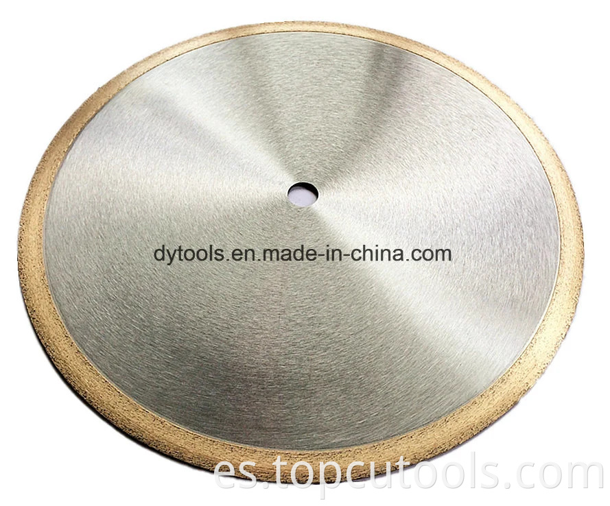 Bordo de cerámica de alto rendimiento Rim Rim Continua Diamond Saw Blade Herramientas Fabricante